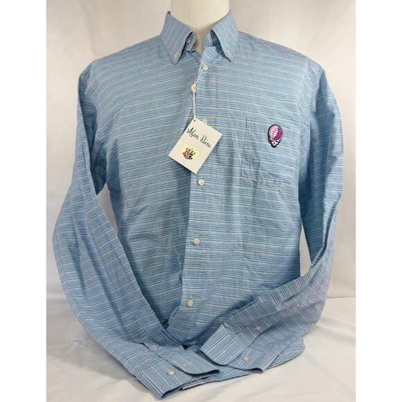 Grateful Dead Steal Your Face Alan Paine NWT Button Down (L) - Picture 5 of 6